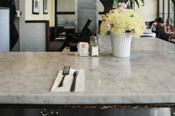 restaurant granite counter