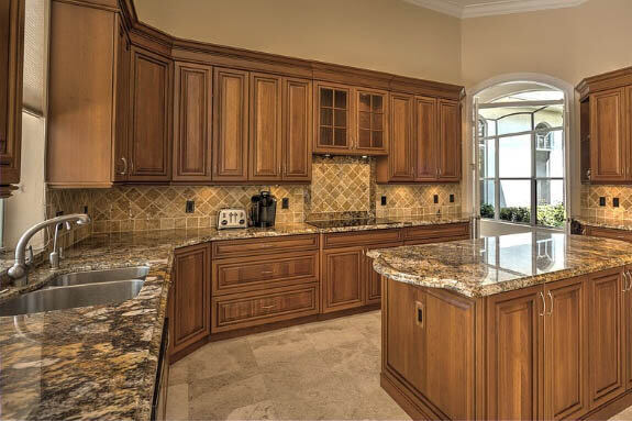 classic granite kitchen